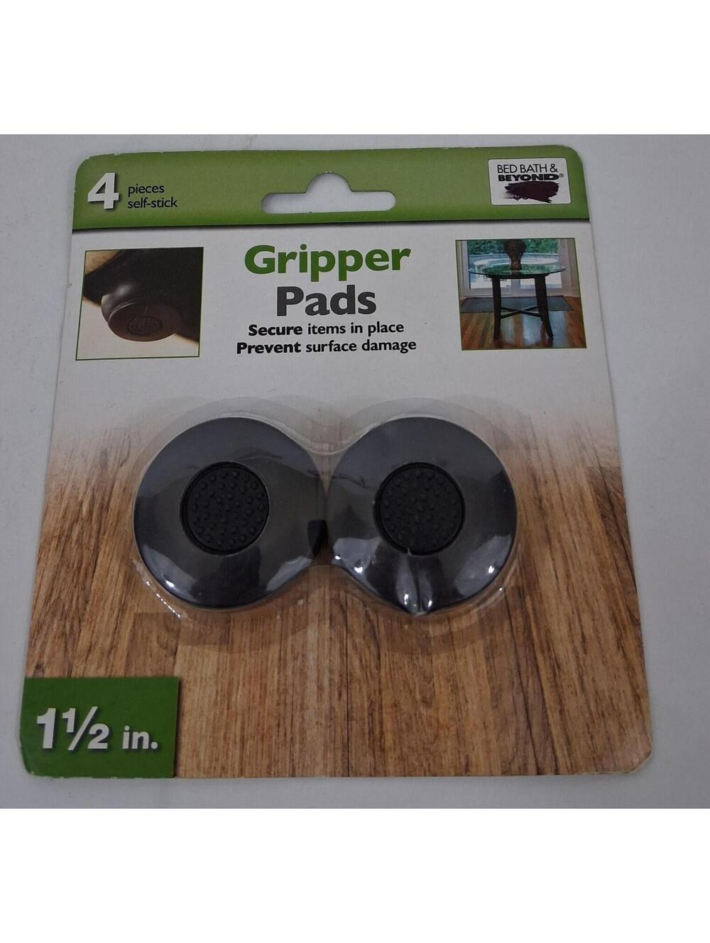 Heavy Duty Gripper Pads 1.5 In. Self-Stick BED Bath Beyond Non Marking Brand-NEW